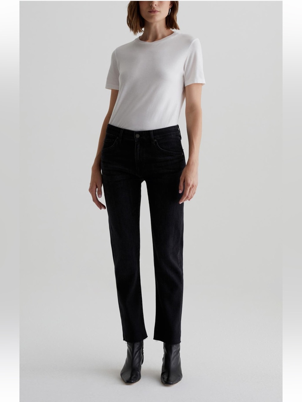 AG Ex Boyfriend Jeans Glasgow Black Jean size 29 NWT